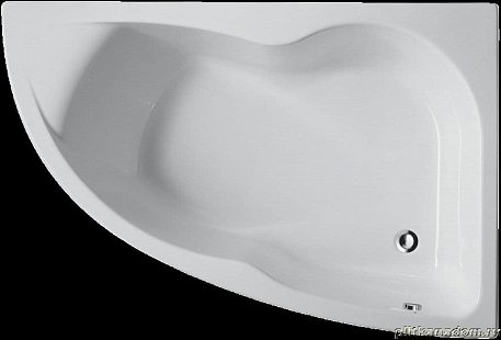 Jacob Delafon Micromega Duo E60218RU-00 Ассимитричная ванна 150x100 R