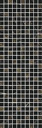 Керама Марацци Астория Декор черный мозаичный MM12111 25х75 см