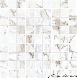Kerranova Marble Trend Calacatta K-1001-LR-m01 Мозаика 30х30 см