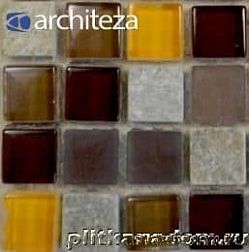 Architeza Pantheon PAN_ AP_ 63 Стеклянная мозаика 30х30 (кубик 1,5х1,5) см