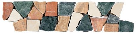 Roca Ceramica Rock Cenefa Teodosio Multicolor Бордюр 7х30
