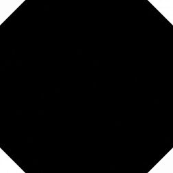 Absolut Keramika Element Octo Negro Черный Матовый Керамогранит 25x25 см