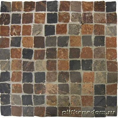 Casa Dolce Casa Flagstone Black Mosaico Мозаика 3,18x3,18 31,85x31,85