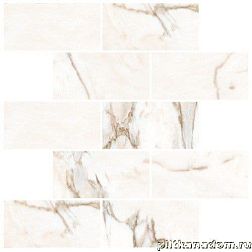 Kerranova Marble Trend Calacatta K-1001-MR-m13 Мозаика 30,7х30,7 см