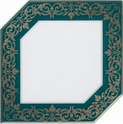 Керама Марацци Клемансо HGD-E250-18000 Декор зеленый темный 15х15 см