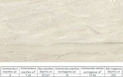 Березакерамика Дубай Облицовочная плитка 1 светло-бежевая 25х50 см