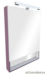 Roca Gap ZRU9302753 зеркальный шкаф 80 см, фиолет ПВХ