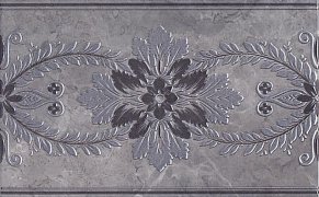 Керама Марацци Мармион MLD-D04-6242 Декор серый 25х40 см