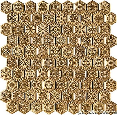 APE Ceramicas Mosaics Adelaide Gold Декор 28,5x30