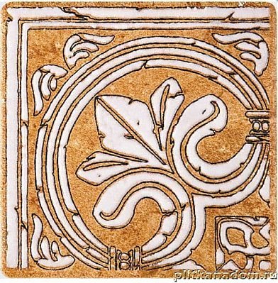 Керама Марацци Ницца беж светлый 1892 Декор настенный 9,9x9,9