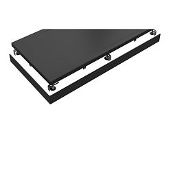 Creto Scala Экран ABS 1600x700 Чёрный Soft Touch, 4-0052