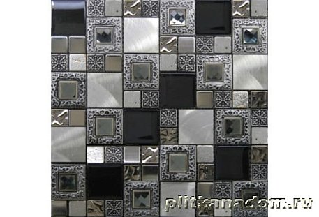 Inter Matex Frame Silver Мозаика 30х30