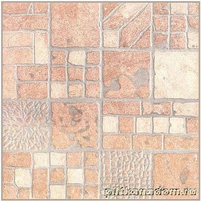 Евро-Керамика Сицилия 1 FS 00 21 Мозаика Напольная плитка глазур. 33х33
