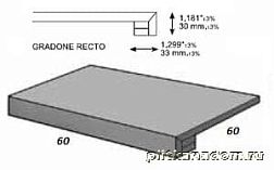 Apavisa Metal Titanium Lapp Grad REC-60 Ступень 59,55х59,55 см