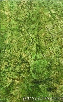 Керама Марацци Элегия 6163 зеленый Настенная плитка 25х40