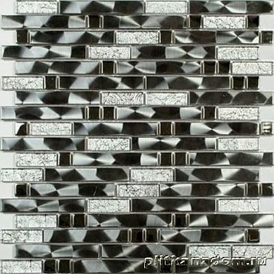 NS-mosaic Metal series MS-606 металл стекло 30,5х29,8 см