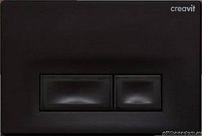 Creavit Ore Кнопка для инсталляции, черная, глянец, GP3002.02