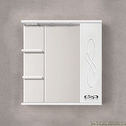 Style line Венеция Зеркальный шкаф 75-C, белый