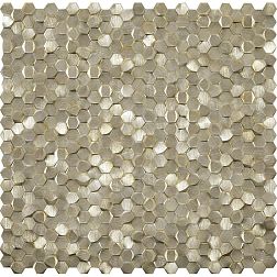 L Antic Colonial Gravity Aluminium 3D Hexagon Gold Мозаика 30,7x30,1 см