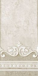 Нефрит Преза 08-10-17-1016 Настенная плитка светло-табачная с рисунком 20х40 см