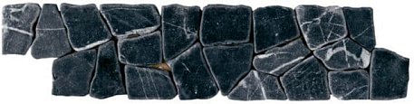 Roca Ceramica Rock Cenefa Teodosio Negro Бордюр 7х30