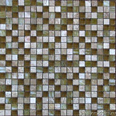 Imagine Mosaic GMBN15-006 Мозаика из смеси стекла,камня и металла 31х31