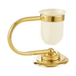 Boheme Murano 10911-G Настольный стакан для зубных щеток, золото-декор