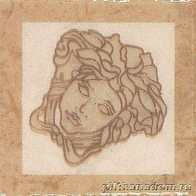 Gardenia Versace Palace Pav.14615 Almond Tozzetti Medusa Вставка 5,7х5,7