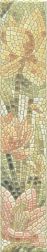 Керама Марацци Летний сад  HGD-A148-880L Лилии лаппатированный Бордюр 5,7х30 см