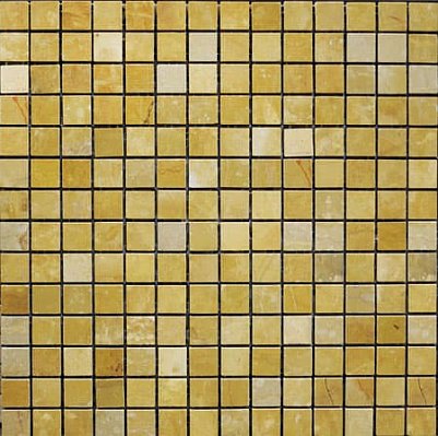 Bertini Mosaic Мозаика из мрамора Empire Gold Мозаика 2х2 сетка 30,5х30,5
