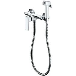Haiba HB55176 Гигиенический душ со смесителем, хром