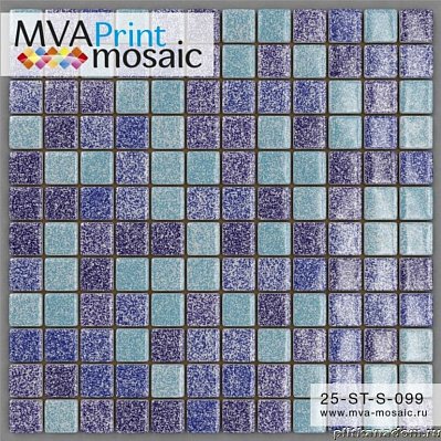 MVA-Mosaic 25ST-S-099 Стеклянная мозаика 31,7x31,7 (2,5х2,5)