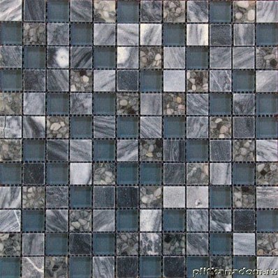 Imagine Mosaic GMBN23-017 Мозаика из смеси стекла,камня и металла 30х30 см