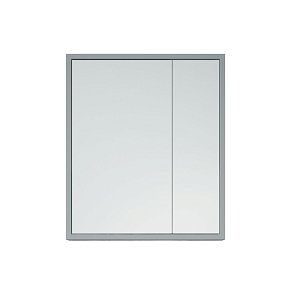 Corozo Айрон SD-00000279 Зеркало-шкаф  70, серый-арт