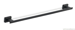 Gedy Atena, полотенцедержатель, длина 60 см, черный матовый, 4421/60(14)