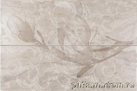 Pamesa Ceramica Tanger Decor Ninive Perla Панно (из 2 пл) 50х75