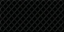 Cersanit Deco Рельеф черная Настенная плитка 29,8x59,8 см