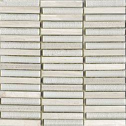 L Antic Colonial Mosaics Collection L241709501 Time Texture Linear Silver Wood Мозаика 30х30 (1,5x10) см