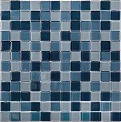 NS-mosaic Crystal series SG-8074 стекло Мозаика 31,8х31,8 (2,5х2,5) см