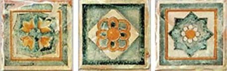 Naxos Terramare Tozzetto Medioevo Ocra Вставка 6,4x6,4