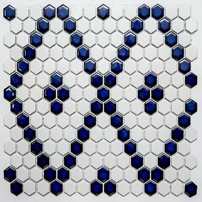 NS-Mosaic Porcelain series PS2326-43 Мозаика 30,6х35 см