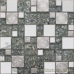 NS-mosaic Metal series MS-620 металл стекло 30х30 см
