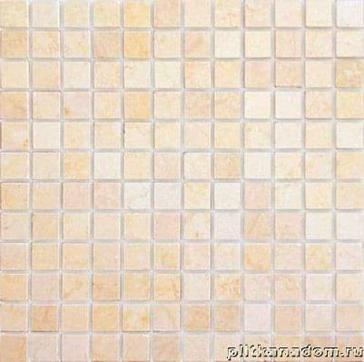 Caramelle Pietrine 4мм Crema Marfil MAT Мозаика 29,8х29,8 (2,3х2,3) см