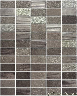 Onix Mosaico Marbelous Grey Wood Malla Rev. Мозаика 26,2х31,8