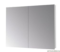 Dreja Premium 49228 Зеркальный шкаф 120 без освещения, с розеткой, 2Д, белый