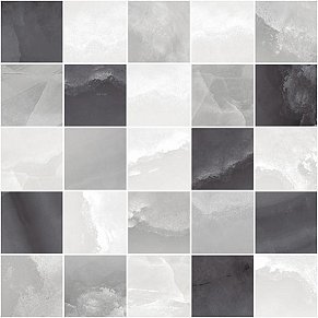 Laparet Prime Декор мозаичный серый микс MM34040 25х25 см
