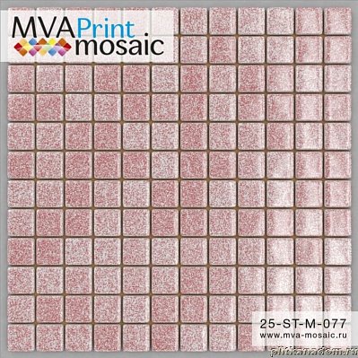 MVA-Mosaic 25ST-M-077 Стеклянная мозаика 31,7x31,7 (2,5х2,5)
