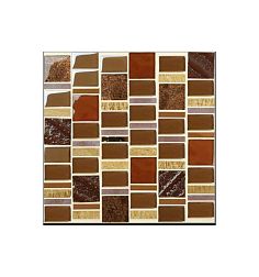Decor-mosaic Люкс MDL-37 Мозаика (стекло, камень) 1х4,8-1,5х4,8-3х4,8-4,8х4,8 30х30 см