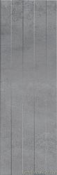 Плитка Meissen Concrete Stripes рельеф серый 29x89 см