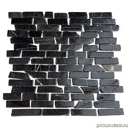 Sekitei Каменная мозаика MS0204 Мрамор Премиум чёрный 32х32 см